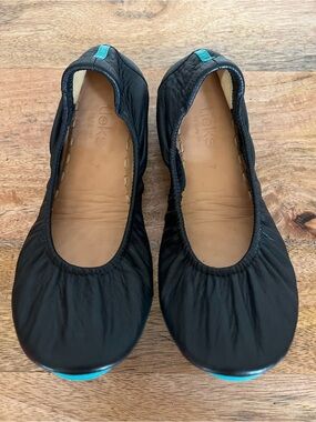 Tieks by Gavrieli Classic Matte Black Ballet Flats Size 7